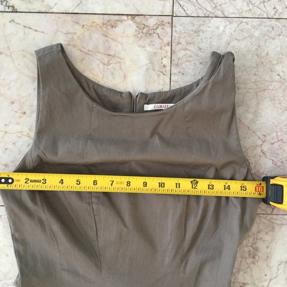 Camaïeu dress brown size s - Picture 4 of 5